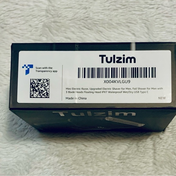 Tulzim Electric Shaver in Black - Picture 3 of 4